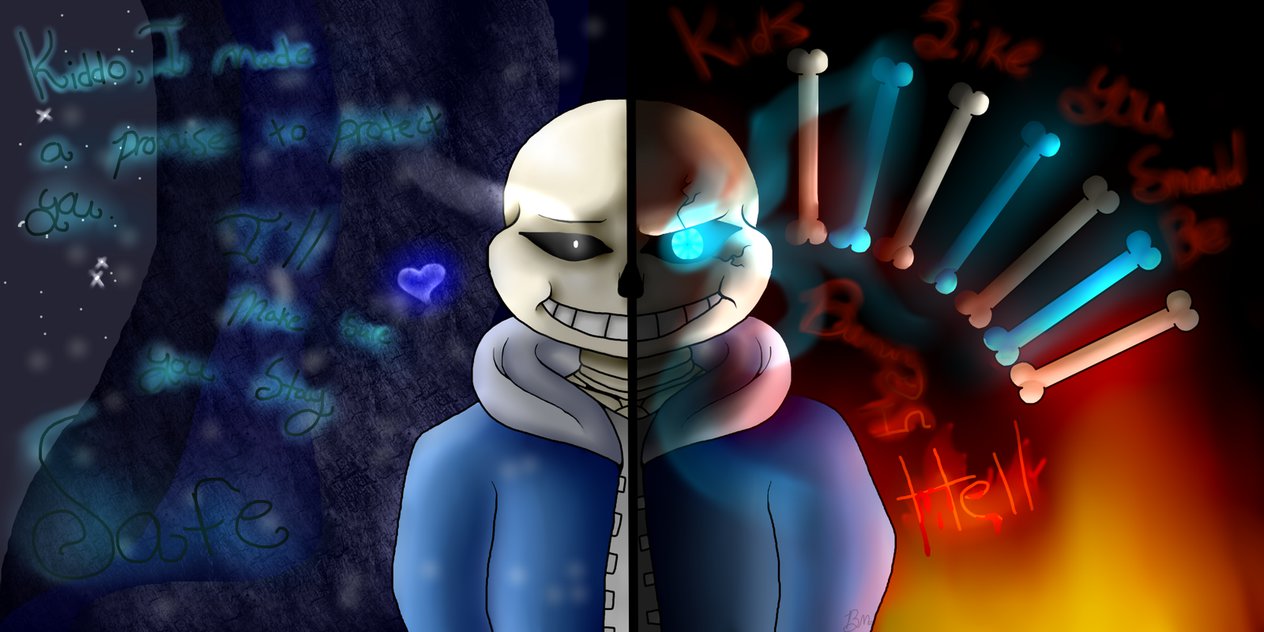 1264x632 Undertale Sans Wallpaper, 46 Best & Inspirational High - Sans Undertale  (#65705) - HD Wallpaper & Backgrounds Download