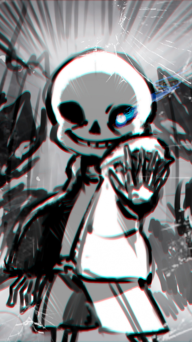 750x1334 Sketch Art, Video Game, Sans, Undertale, Wallpaper - Sans Wallpaper Iphone  6s - 750x1334 Wallpaper - teahub.io