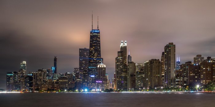 5120x1440 Chicago's Skyline for dual monitors [5120x1440] | Chicago skyline, Skyline,  Dual monitor wallpaper