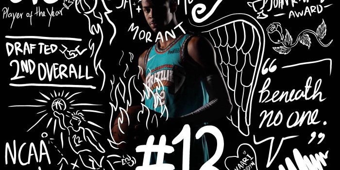 2800x1979 Ja Morant - Wallpaper on Behance