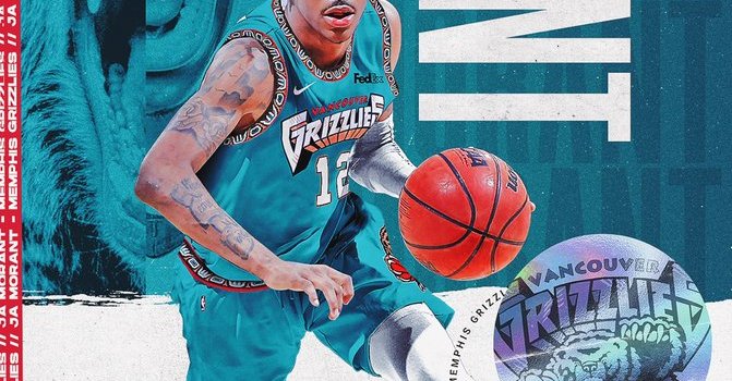 671x1200 Memphis Grizzlies Ja Morant - 671x1200 Wallpaper - teahub.io