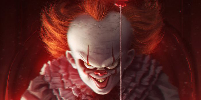 3000x1687 Wallpaper Clown, It, Pennywise, Sebastian Aburto Nanco background