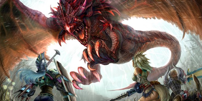1920x1200 Monster Hunter Wallpapers Wallpaper Data-src /w/full/c/5/5/404711 - Monster  Hunter World Art - 1920x1200 Wallpaper - teahub.io