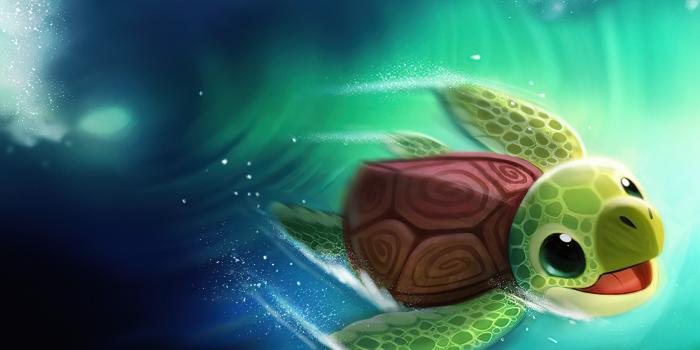 3200x1800 20+ Fantasy Turtle HD Wallpapers and Backgrounds