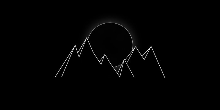 1600x900 Download minimal, dark, mountains 1600x900 wallpaper, 16:9 widescreen  1600x900 hd image, background, 24005