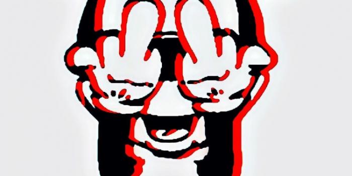 750x1334 Free download Fuck Off Mouse iPhone 6 Wallpaper Awesome Middle Finger Art  [1152x2048] for your Desktop, Mobile & Tablet | Explore 47+ Wallpaper  iPhone Supreme Fingers | Wallpaper iPhone Supreme Fingers, Supreme