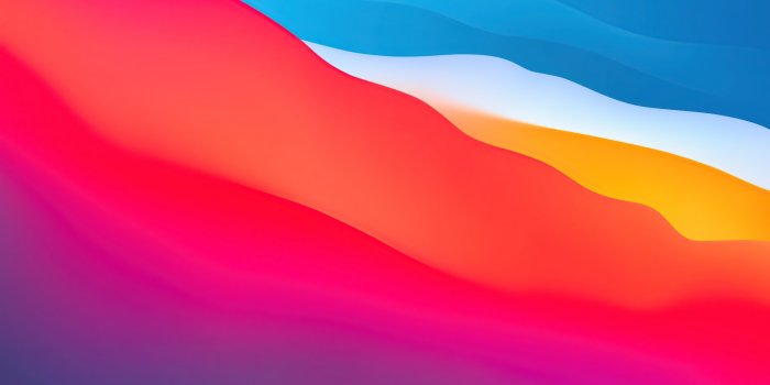 1600x900 macOS Big Sur Wallpaper 4K, Apple, Layers, Fluidic, Colorful, WWDC, Stock,  Gradients, #1455