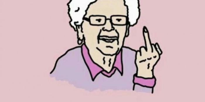 800x1420 Dont Touch My Phone Granny showing Middle Finger dont touch my phone middle  finger granny The Mobile Wallpapers - The Mobile Wallpaper