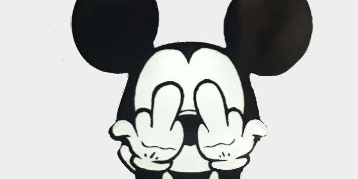 1000x1000 Adult Mickey Mouse Middle Fingers - Mickey Mouse Middle Fingers (#1928891)  - HD Wallpaper & Backgrounds Download
