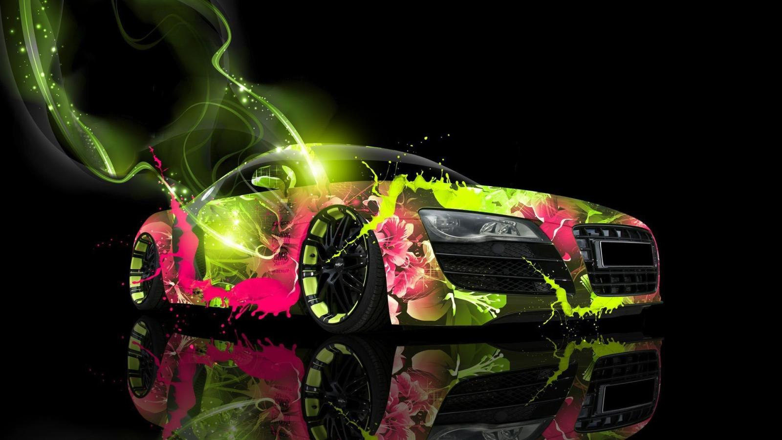 1920x1080 1920x1080, Cool Cars Wallpapers Â» High Quality Pictures - Cool Pink And  Green - 1920x1080 Wallpaper - teahub.io