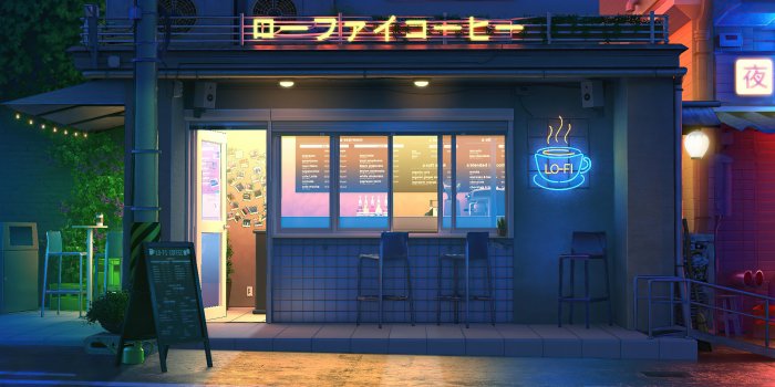 3840x2160 LoFi Late Night Coffee Shop [3840x2160] : r/wallpaper