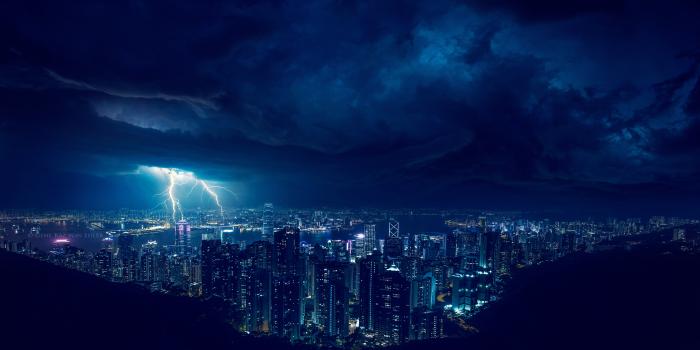 3840x2160 Storm Night Lightning In City 4k, HD Photography, 4k Wallpapers, Images,  Backgrounds, Photos and Pictures