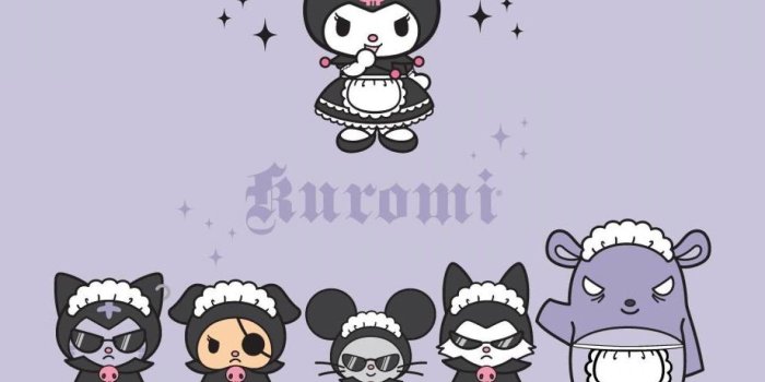 1400x1050 Goth Kuromi Wallpaper Desktop • Wallpaper For You