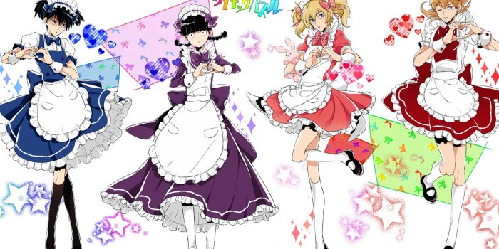 1332x850 Wallpaper maids, Mob Psycho 100, Mob psycho 100 images for desktop, section  сёнэн - download