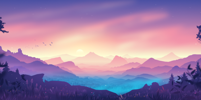 3440x1440 3440 x 1440] Ultrawide gradient landscape : r/wallpaper