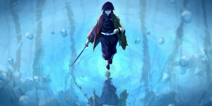 1920x1080 Water Hashira Giyu Tomioka - Demon Slayer Anime Live Wallpaper -  DesktopHut: Free HD/4K Live Wallpapers for Windows & MacOS