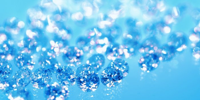 1332x850 Wallpaper blue, diamonds images for desktop, section макро - download