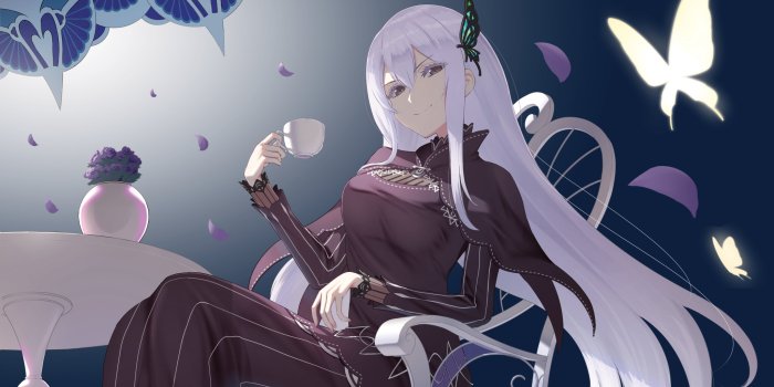2048x1245 Echidna Re ZERO Wallpaper, HD Anime 4K Wallpapers, Images, Photos and  Background - Wallpapers Den