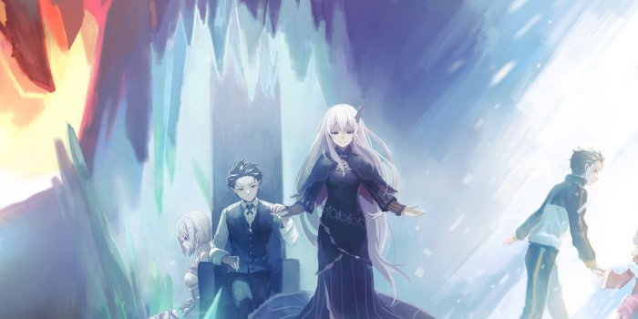 1332x850 Wallpaper characters, scene, From scratch, Re Zero Kara Hajime Chip Isek Or  Seikatsu, Life In The Alternative World From Scratch images for desktop,  section сёнэн - download