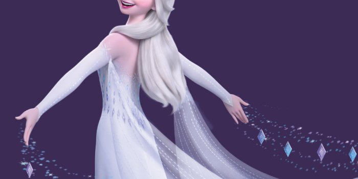 1080x1920 15 new Frozen 2 HD wallpapers with Elsa in white dress and her hair down -  desktop and mobile - YouLoveIt.com