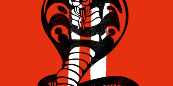 900x900 Download Red Cobra Kai Dojo Logo Wallpaper | Wallpapers.com