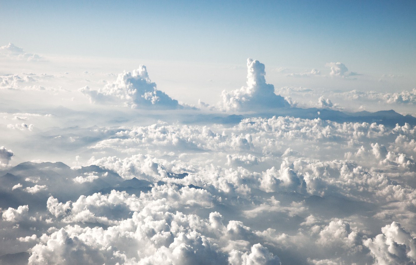 1332x850 Wallpaper the sky, clouds, heaven images for desktop, section природа -  download