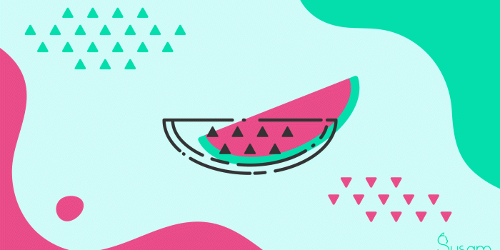 2560x1440 June 2018 Wallpaper – Limitless Summer: Watermelon - Susam Creative