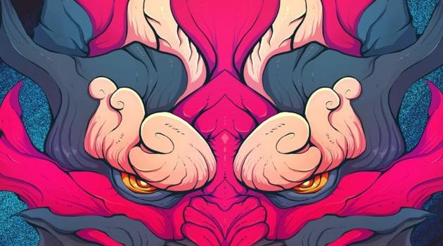 630x1280 Vaporwave Oni wallpaper by CEE147SK - Download on ZEDGE™ | 6601