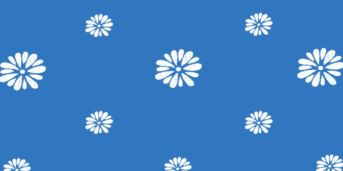 1100x1975 15 Azure Blue Wallpapers For Phone : Daisy Illustration Blue Blackground 1  - Fab Mood | Wedding Colours, Wedding Themes, Wedding colour palettes