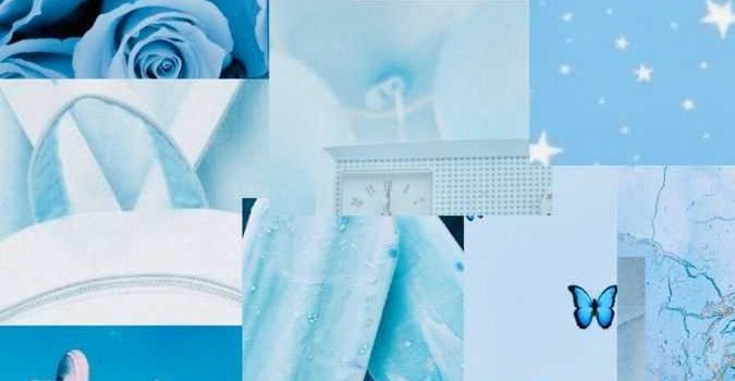 675x1200 Blue Aesthetic Wallpaper - EnJpg