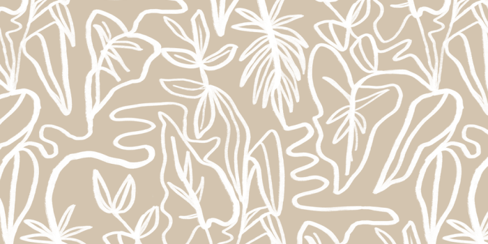 1000x1250 Inked Foliage Traditional Prepasted Wallpaper - Black, White & Neutral —  SAMANTHA SANTANA