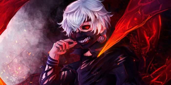 1920x1080 Ken kaneki, white hair, artwork wallpaper, hd image, picture, background,  1a620e | wallpapersmug
