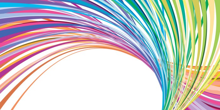 3840x2160 Rainbow lines wallpaper - Vector wallpapers - #44425