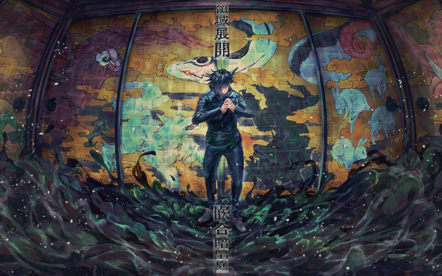 1440x900 1440x900 Megumi Fushiguro Art Jujutsu Kaisen 1440x900 Wallpaper, HD Anime  4K Wallpapers, Images, Photos and Background - Wallpapers Den