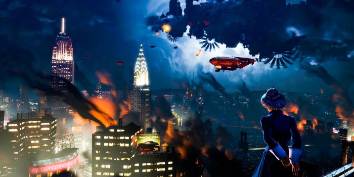 2560x1440 Can someone animate this amazing wallpaper? (Bioshock Infinite) :  r/wallpaperengine