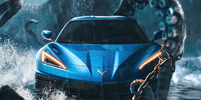 3840x2160 Chevy C8 Corvette Sea Monster 4k, HD Artist, 4k Wallpapers, Images,  Backgrounds, Photos and Pictures