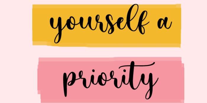 757x1477 Make yourself a priority : Cute Wallpaper for Phone | fabmood