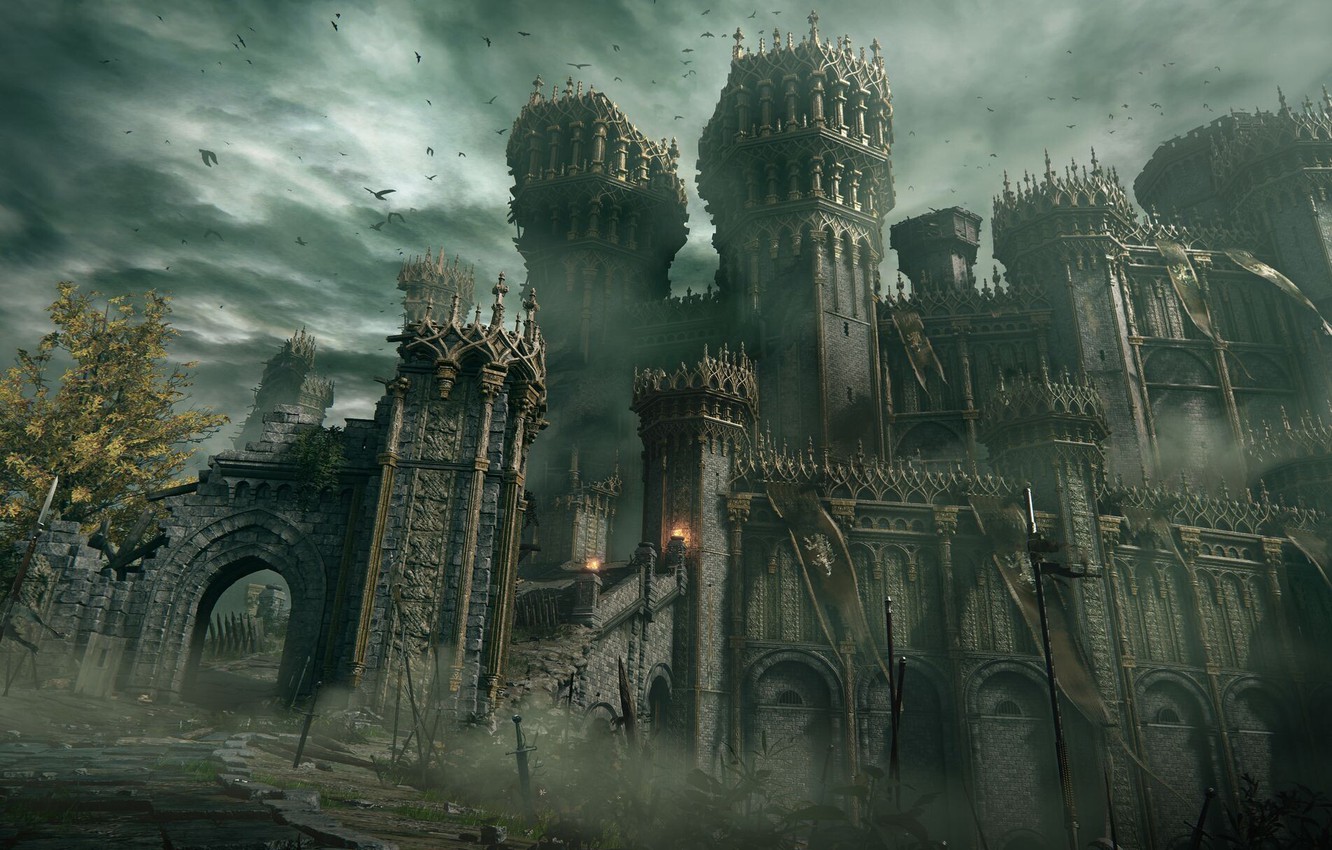 1332x850 Wallpaper The game, Castle, Elden Ring images for desktop, section игры -  download