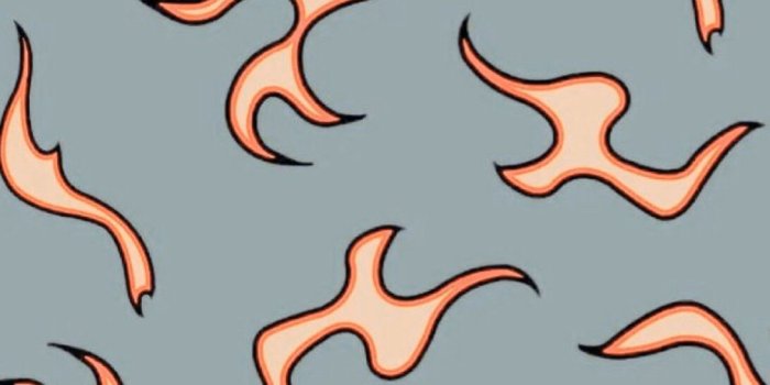 1091x1829 Flame Aesthetic Wallpapers