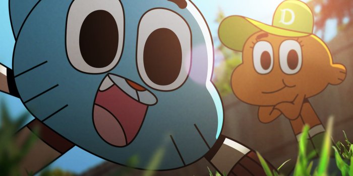 1332x850 Wallpaper Grass, Camera, Darwin, Cap, selfie, The Gumball, The amazing  world of Gumball images for desktop, section фильмы - download