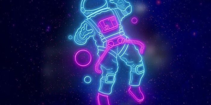 720x1280 led, astronautas and background - image #6586029 on Favim.com
