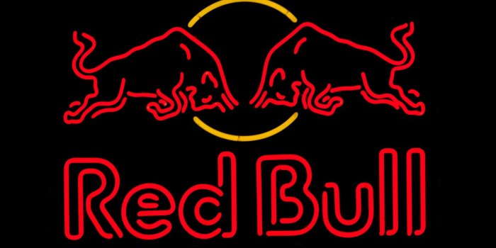 1332x850 Wallpaper neon, advertising, drink, Red Bull images for desktop, section  разное - download
