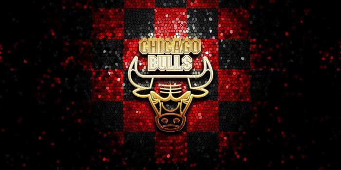 1332x850 Wallpaper wallpaper, sport, logo, basketball, NBA, Chicago Bulls, glitter,  checkered images for desktop, section спорт - download