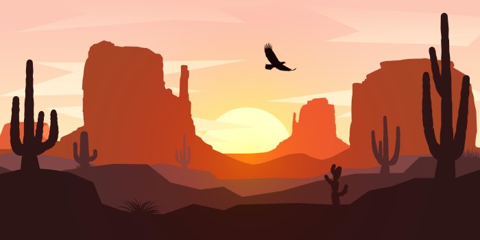 3840x2160 Monument Valley Flat Landscape Design 4K wallpaper