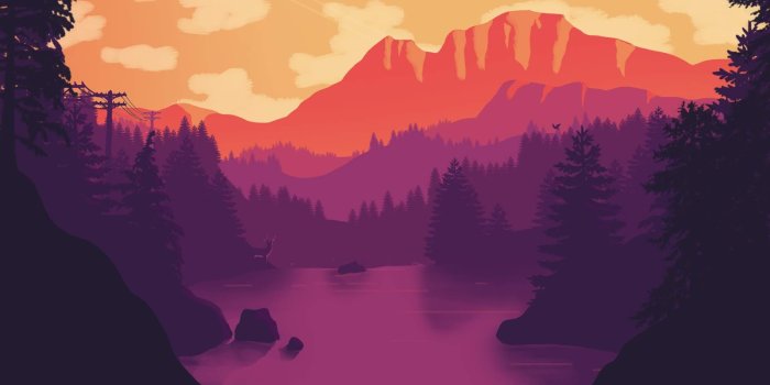 1600x900 Flat Design Landscape Hd (#2444729) - HD Wallpaper & Backgrounds Download