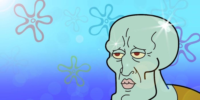 1236x695 Squidward Wallpaper Group 30 Download For Free - Sexy Squidward (#1155009)  - HD Wallpaper & Backgrounds Download