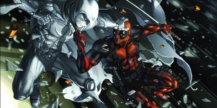 3840x2160 Moon Knight vs. Deadpool 4K Wallpaper #186