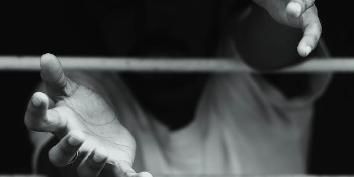 2160x3840 Man Hands Dark Deep Thought Photography 4K Ultra HD Mobile Wallpaper