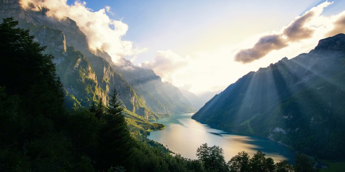 3840x2160 Klontalersee Lake In Switzerland, HD Nature, 4k Wallpapers, Images,  Backgrounds, Photos and Pictures