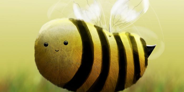 3000x1688 Bee Illustration, HD Animals, 4k Wallpapers, Images, Backgrounds, Photos  and Pictures